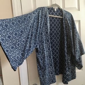 Indigo Shibori Kimono